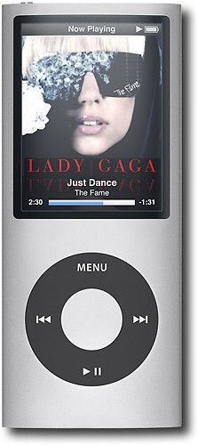 Best Buy: Apple® iPod nano® 8GB* MP3 Player Silver MB598LL/A