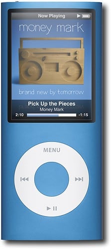 Best Buy: Apple® iPod nano® 8GB* MP3 Player Blue MB732LL/A