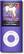 Front Standard. Apple® - iPod nano® 8GB* MP3 Player - Purple.