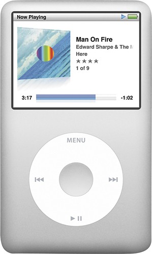  Apple® - iPod classic® 160GB* MP3 Player - Silver