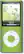 Front Standard. Apple® - iPod nano® 8GB* MP3 Player - Green.