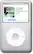 Front Standard. Apple® - iPod classic® MP3 Player with 120GB* - Silver.