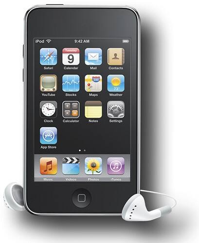 Alt View Standard 7. Apple® - iPod touch® 16GB* MP3 Player - Black.