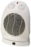 Front Zoom. Royal Sovereign - Oscillating Fan Heater - White.