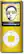 Front Standard. Apple® - iPod nano® 16GB* MP3 Player - Yellow.
