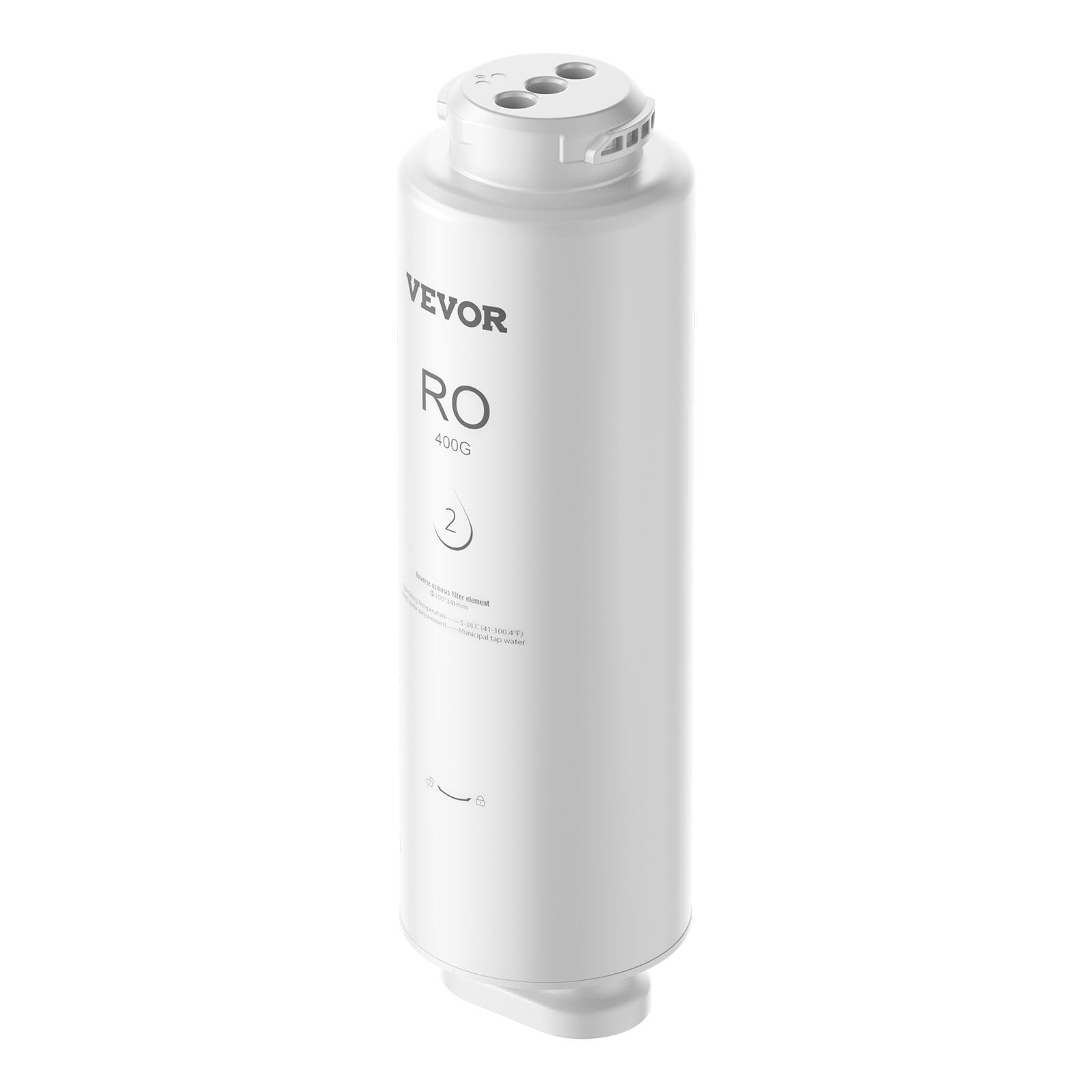 VEVOR  
RO 400G  
2  
Pure water for your delight  
50% (1.400G/7)  
Show your trip water