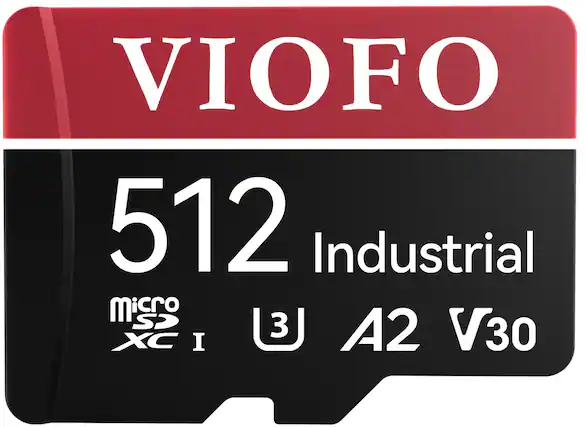 VIOFO 512 Industrial Micro SDXC I U3 A2 V30