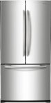 Front. Samsung - 19.4 Cu. Ft. French Door Refrigerator - Stainless Steel.
