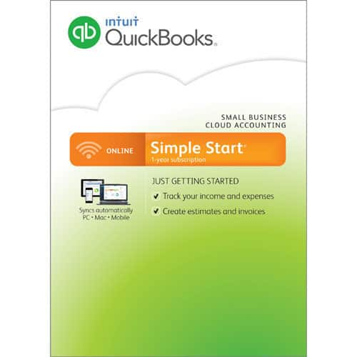 Customer Reviews: Intuit QuickBooks Online Simple Start 2015 (1-Year ...