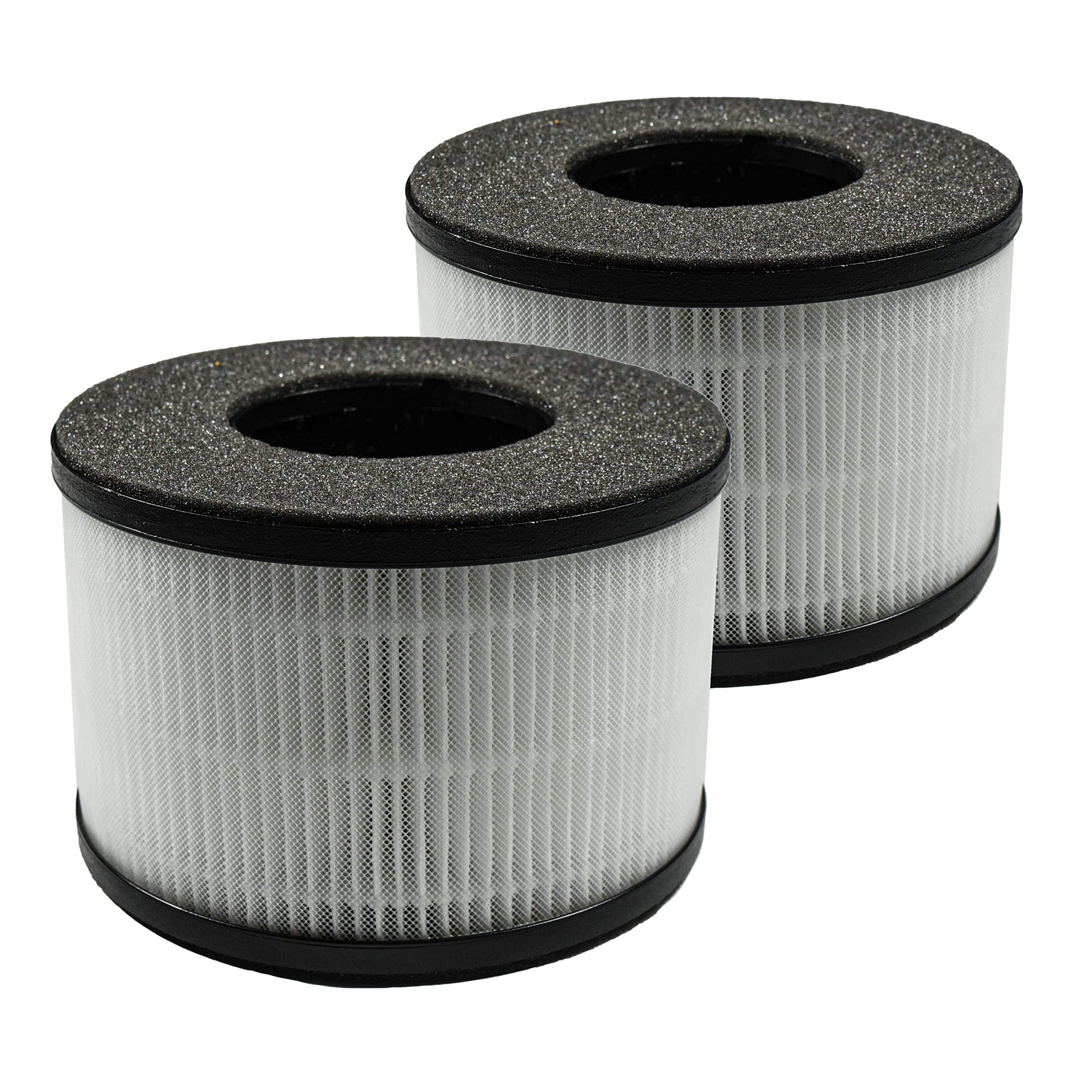 HQRP - 2-Pack 3-in-1 True HEPA Replacement Filters for PARTU BS-03, SLEVOO BS-03 Air Purifier
