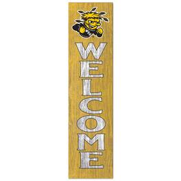 Jardine - Wichita State Shockers 12'' x 48'' Welcome Outdoor Leaner - Yellow