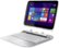 Left Zoom. HP - x2 2-in-1 13.3" Touch-Screen Laptop - Wi-Fi + 4G LTE - Intel Core i3 - 4GB Memory - 500GB+8GB Hybrid Hard Drive - Snow White/Ash Silver.