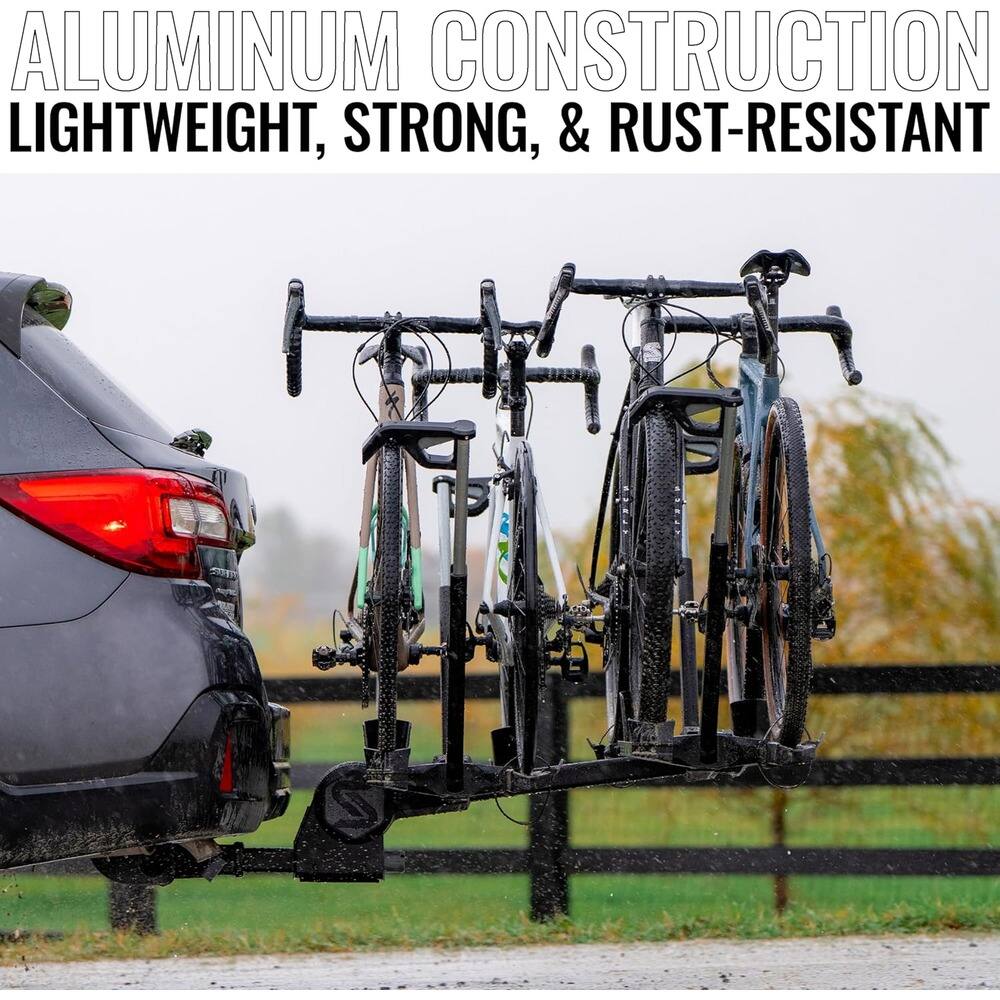 ALUMINUM CONSTRUCTION  
LIGHTWEIGHT, STRONG, & RUST-RESISTANT
