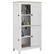 Front. Homcom - Storage Cabinet - white.