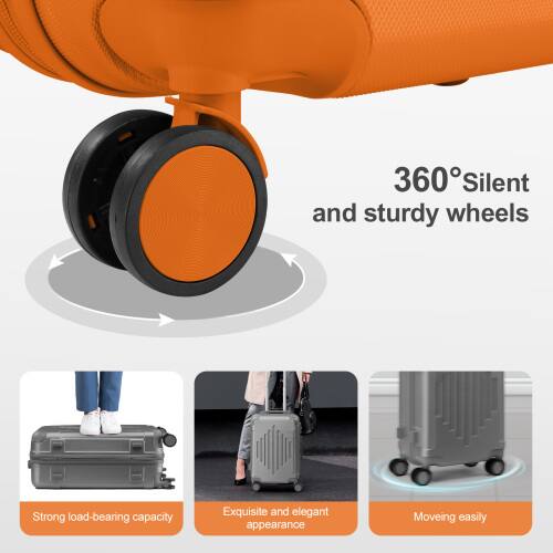 360° Silent and sturdy wheels

- Strong load-bearing capacity
- Exquisite and elegant appearance
- Moving easily
