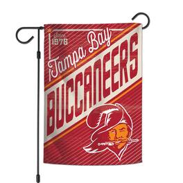 WinCraft - Tampa Bay Buccaneers Team 2-Sided 12'' x 18'' Garden Flag - Multicolor
