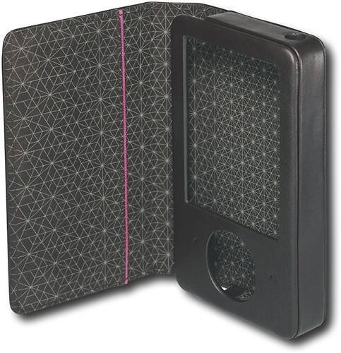 Angle Standard. Zune - Leather Case for Select Microsoft Zune MP3 Players - Brown.