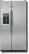 Front Standard. GE - Profile 24.6 Cu. Ft. Counter-Depth Side-by-Side Refrigerator - Stainless-Steel.