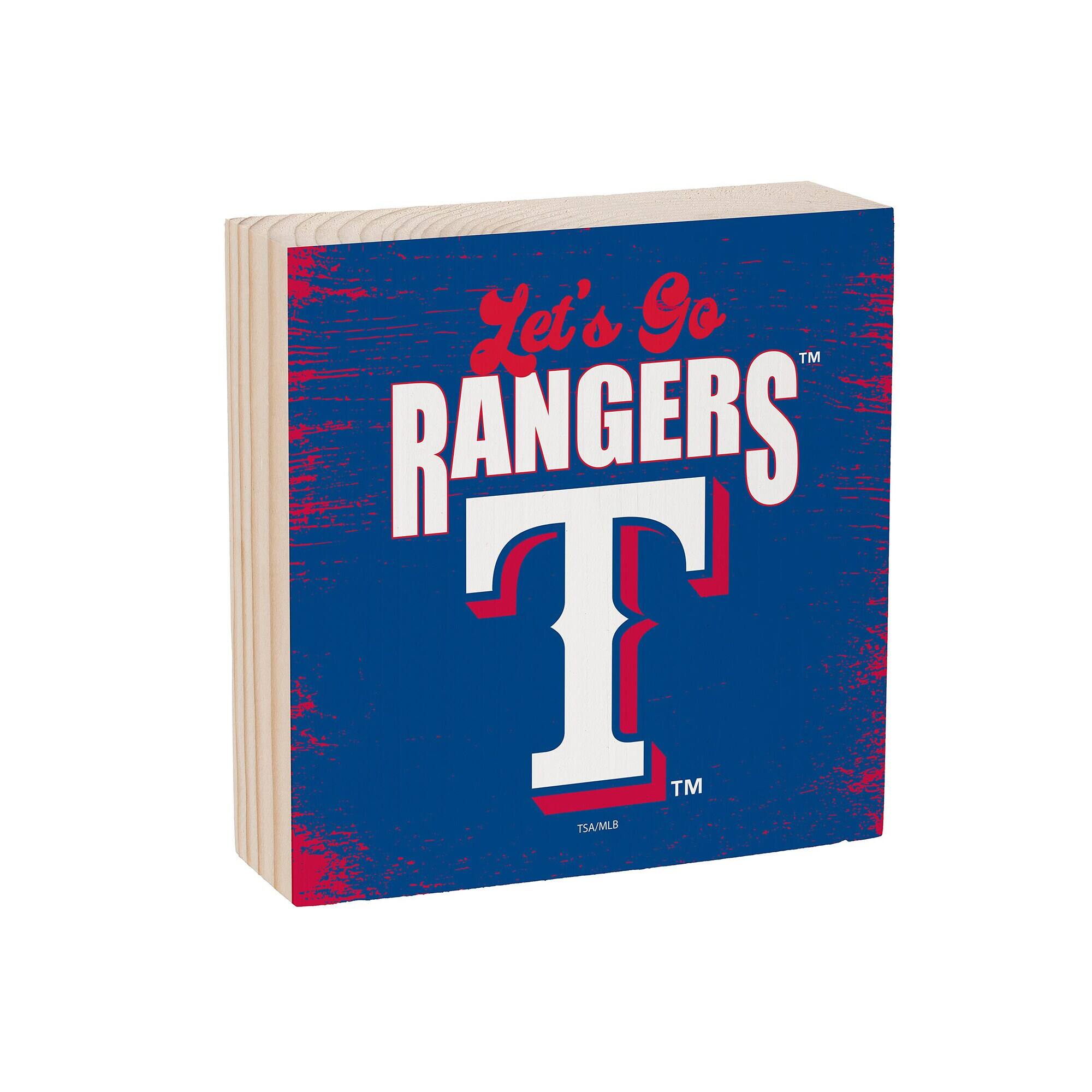 Let's Go  
RANGERS  
T  
TM  
TSA/MLB