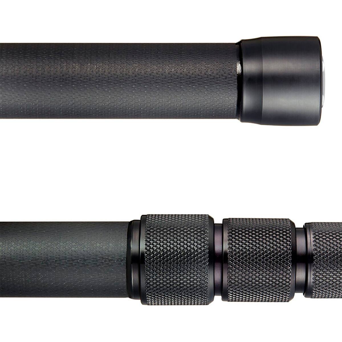 Alt View 7. K-Tek - K-Tek KC88CC 7.3' Indie 4-Section Carbon Composite Boompole with Cable - Black.