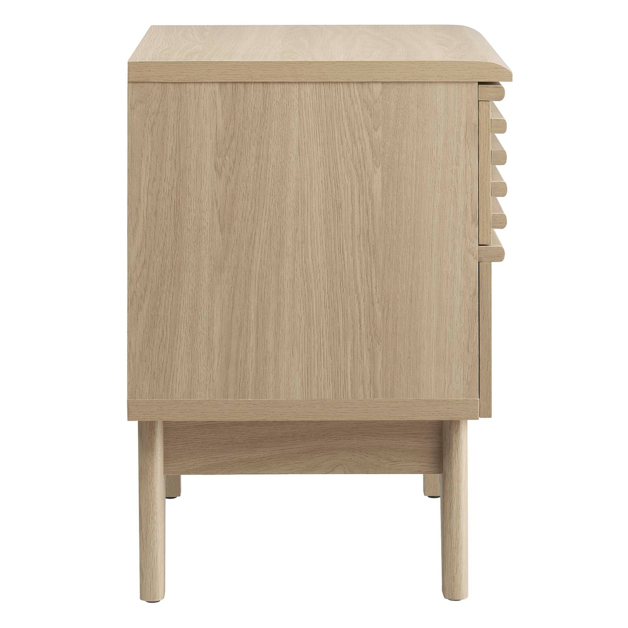 Alt View 1. Modway - Render Nightstand by Modway - Oak.