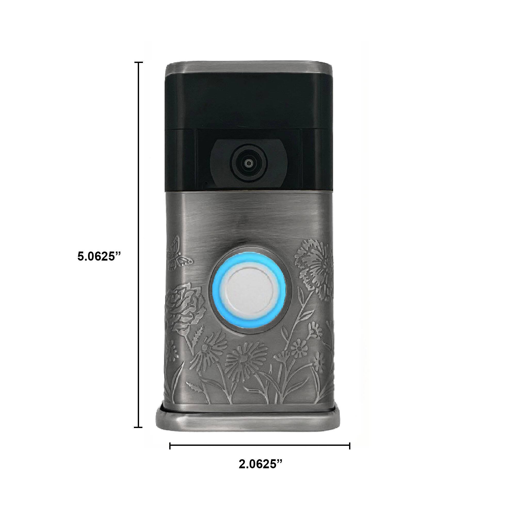 The dimensions of the device are 5.0625 inches in height and 2.0625 inches in width.