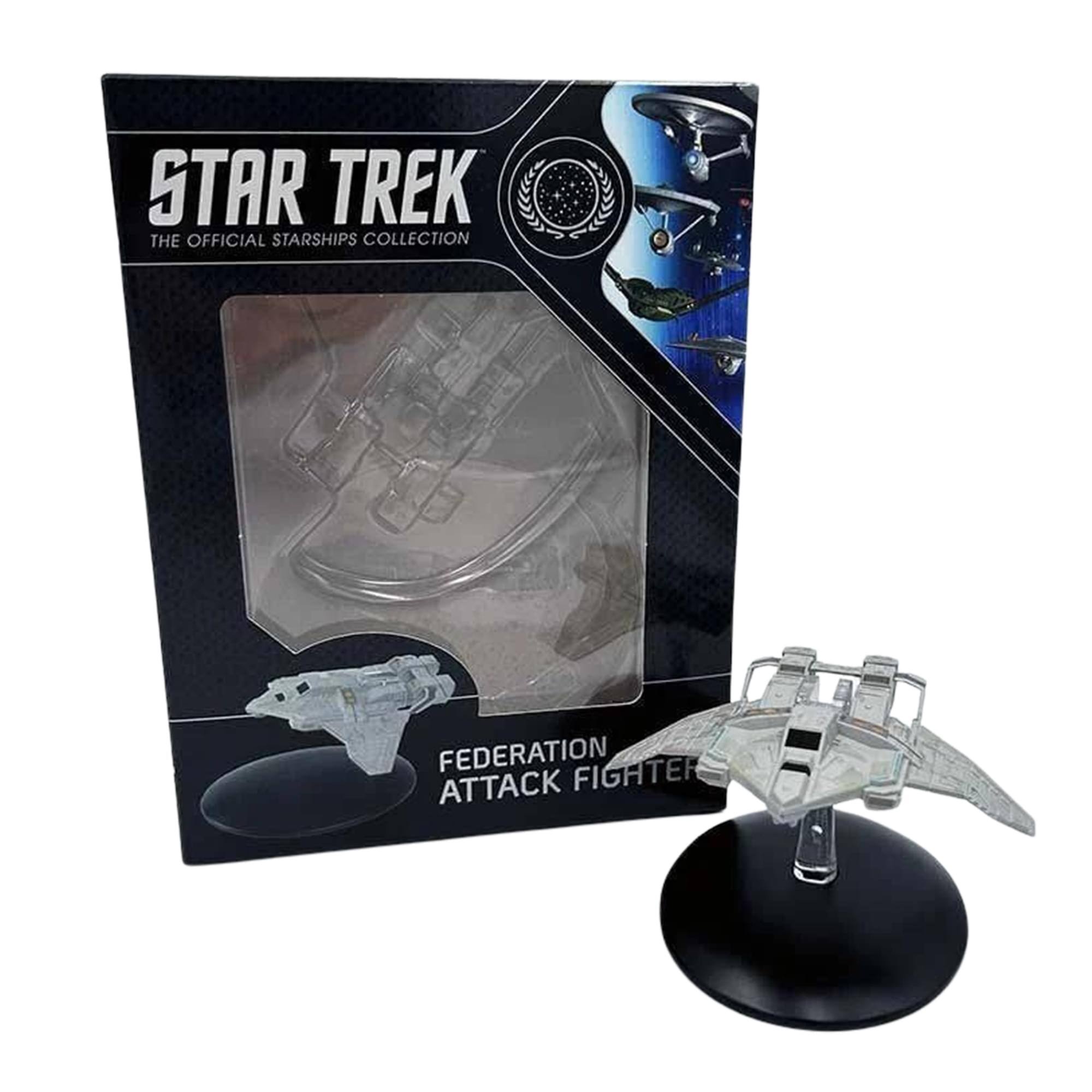 STAR TREK THE OFFICIAL STARSHIPS COLLECTION FEDERATION ATTACK FIGHTER