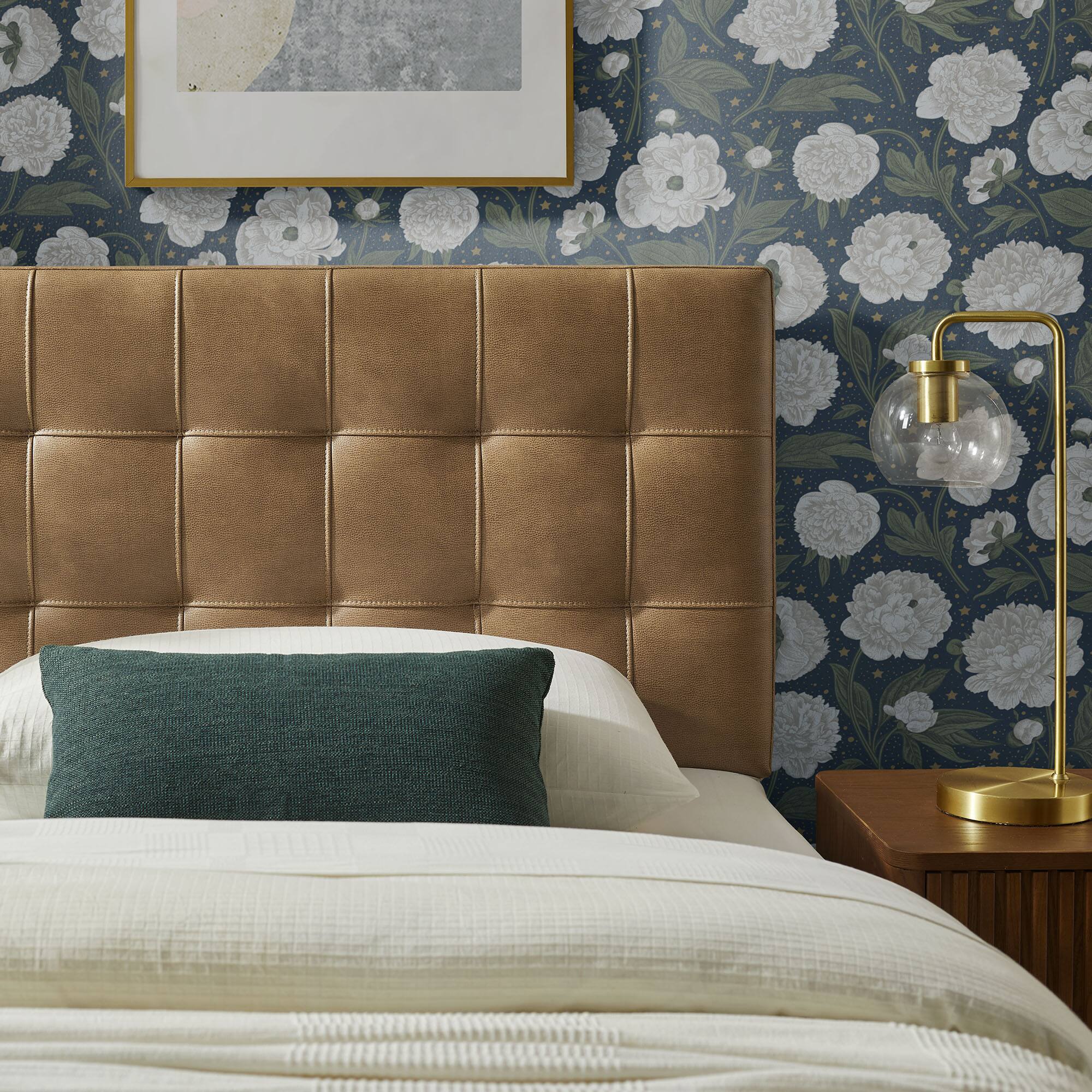 Alt View 1. Modway - Lily Upholstered Vinyl Headboard by Modway - Toast.