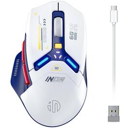 Cozy Serene - Wireless Mouse Type-C In9 Gaming True Tri-mode Bluetooth/type-c Wired/2.4g Connection - Wireless - Blue