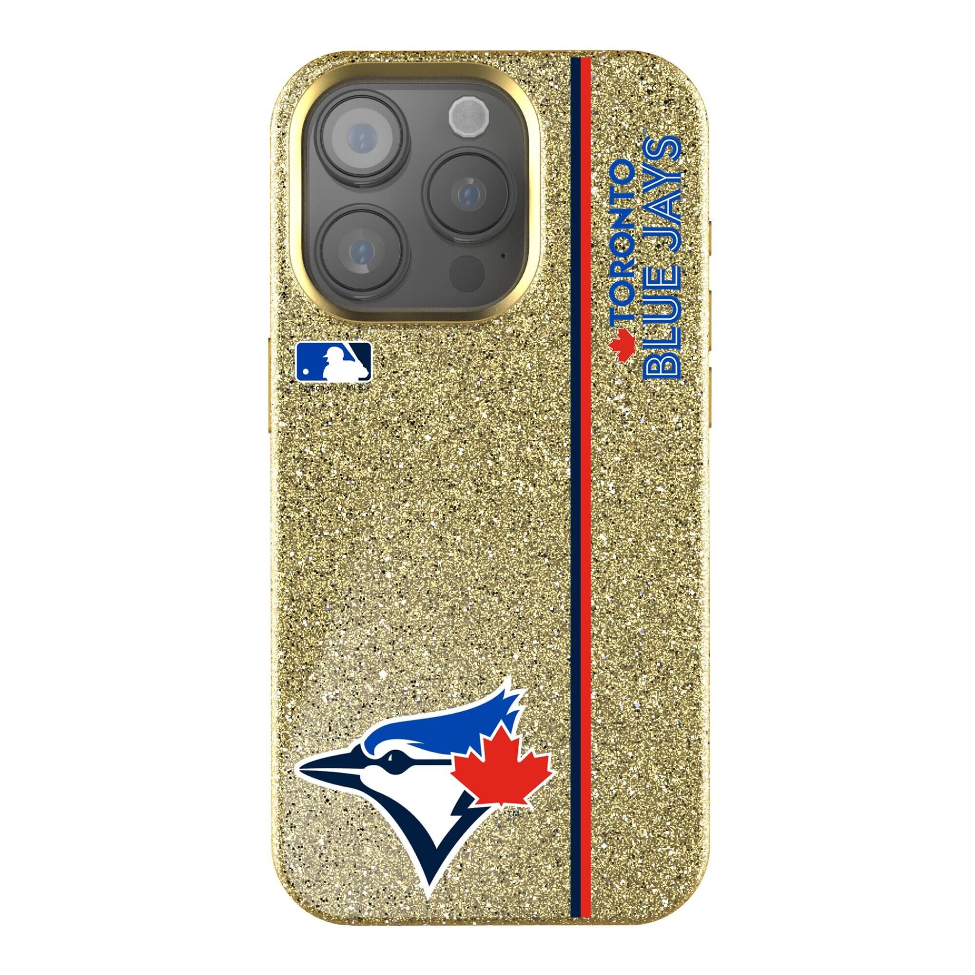 Keyscaper - MLB - Toronto Blue Jays iPhone Bling Case - 15 - Gold