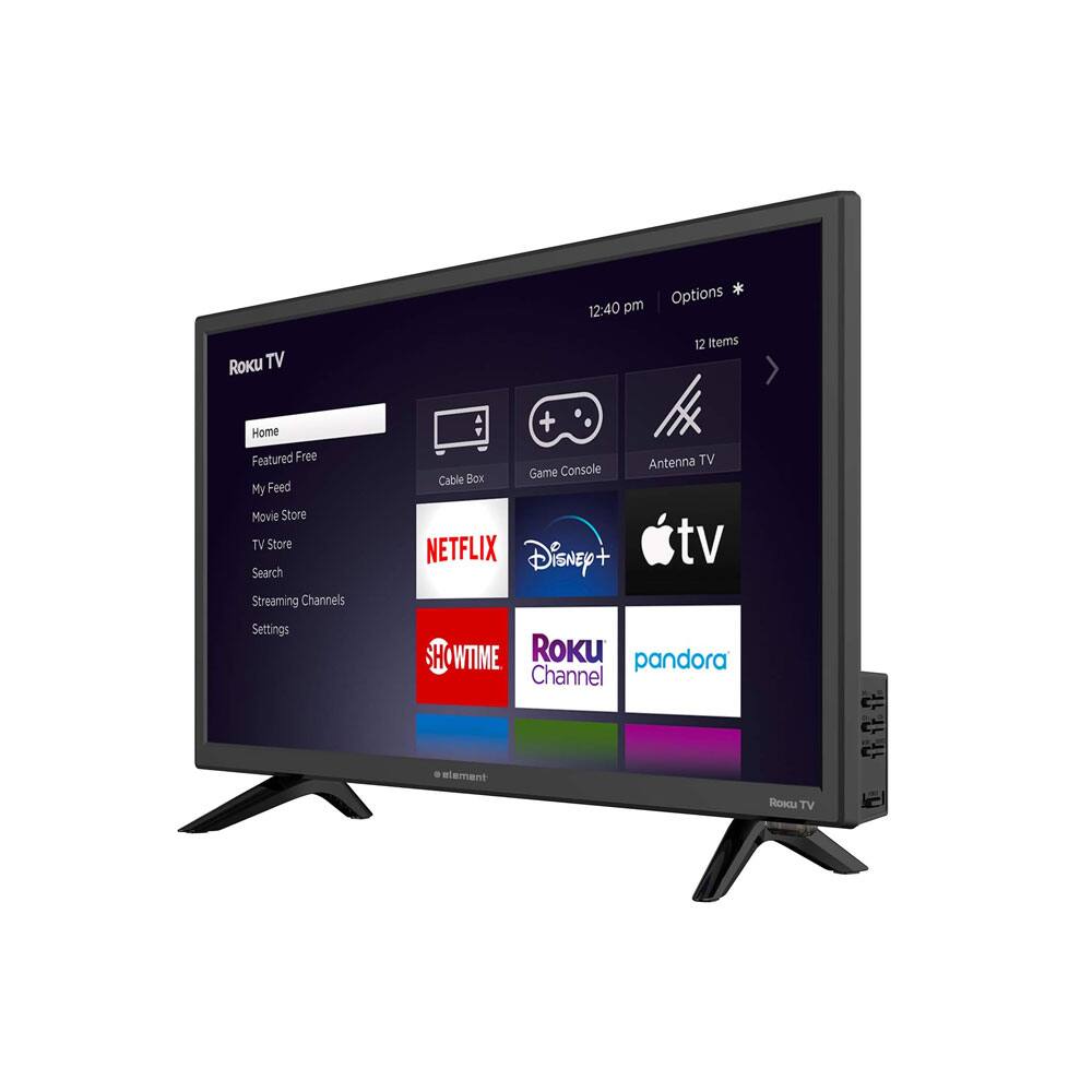 RoKu TV Options  
12:40 pm  
12 Items  
Home  
Featured Free  
My Feed  
Movie Store  
TV Store  
Search  
Streaming Channels  
+ Antenna TV  
Game Console  
Cable Box  
NETFLIX  
DisNe+  
tv  
SHOWTIME  
ROKU Channel  
pandora  
element  
ROku  
Options *  
H WTIME