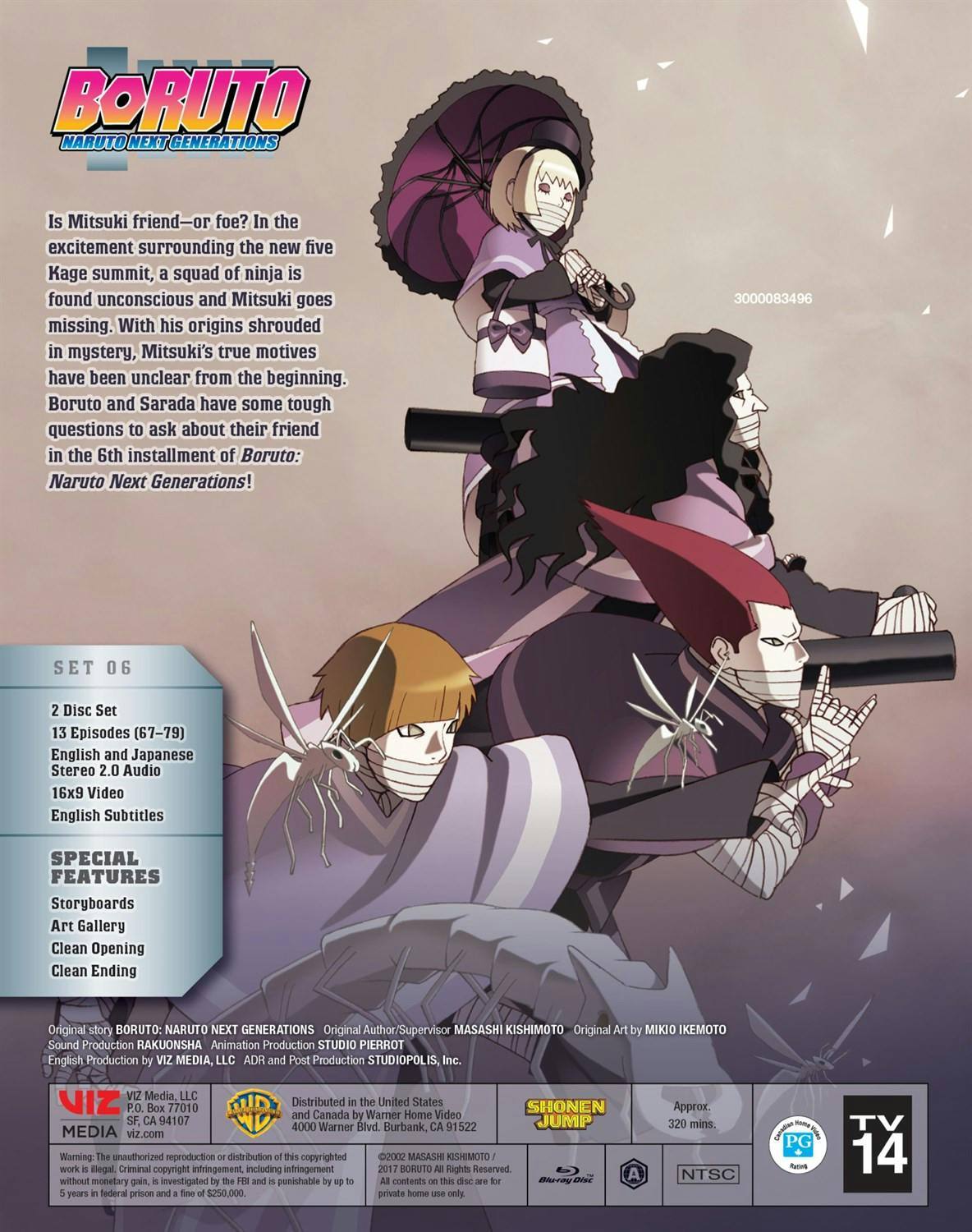 Back. Boruto: Naruto Next Generations - Mitsuki's Will [Blu-ray].