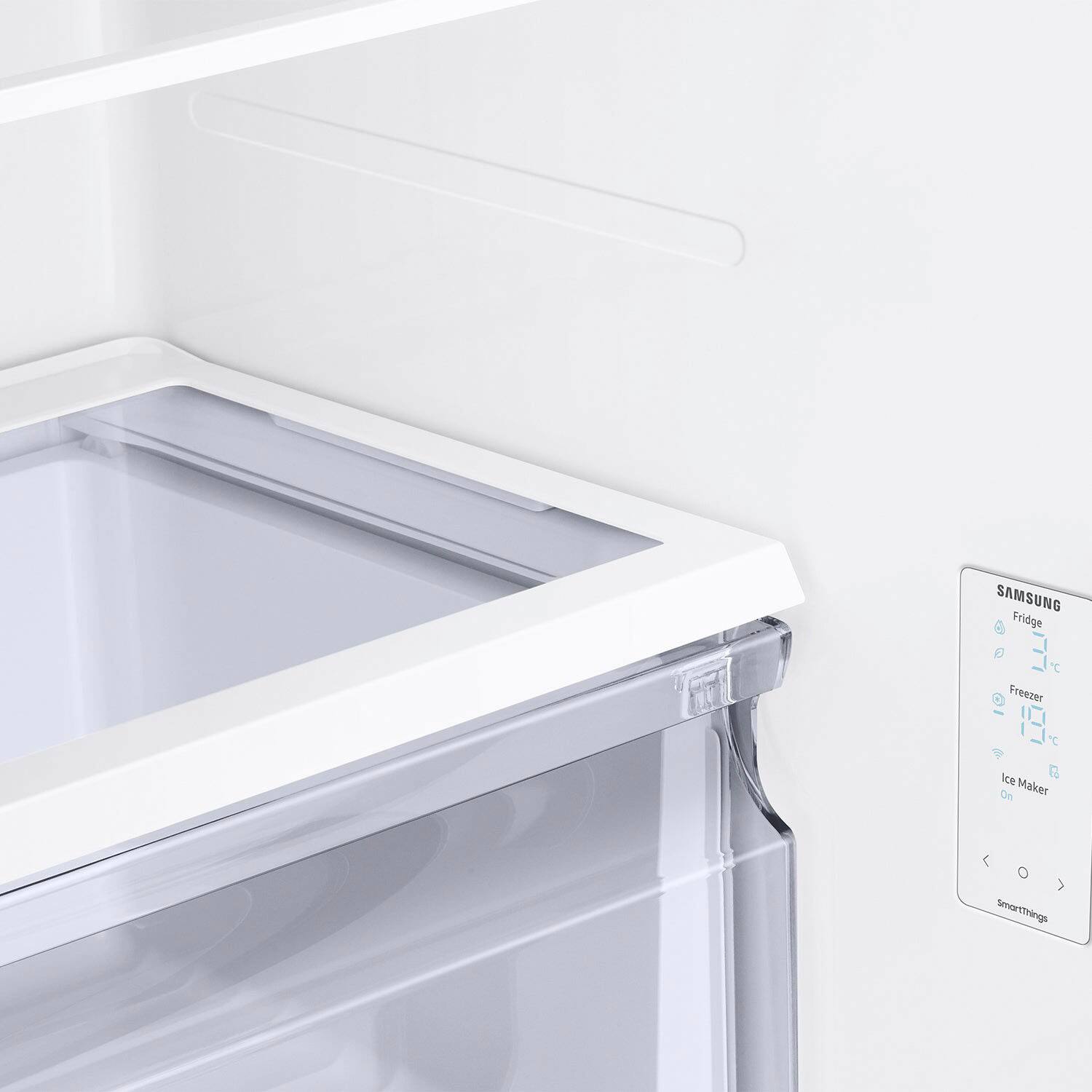SAMSUNG Fridge C Freezer C Ice Maker on (SmartThings)