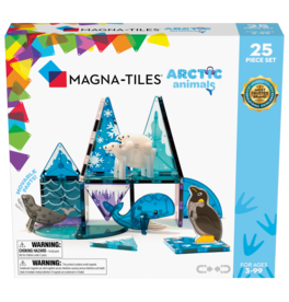 Arctic Animals 25-Piece Magnetic Construction Set, THE ORIGINAL MAGNA-TILES