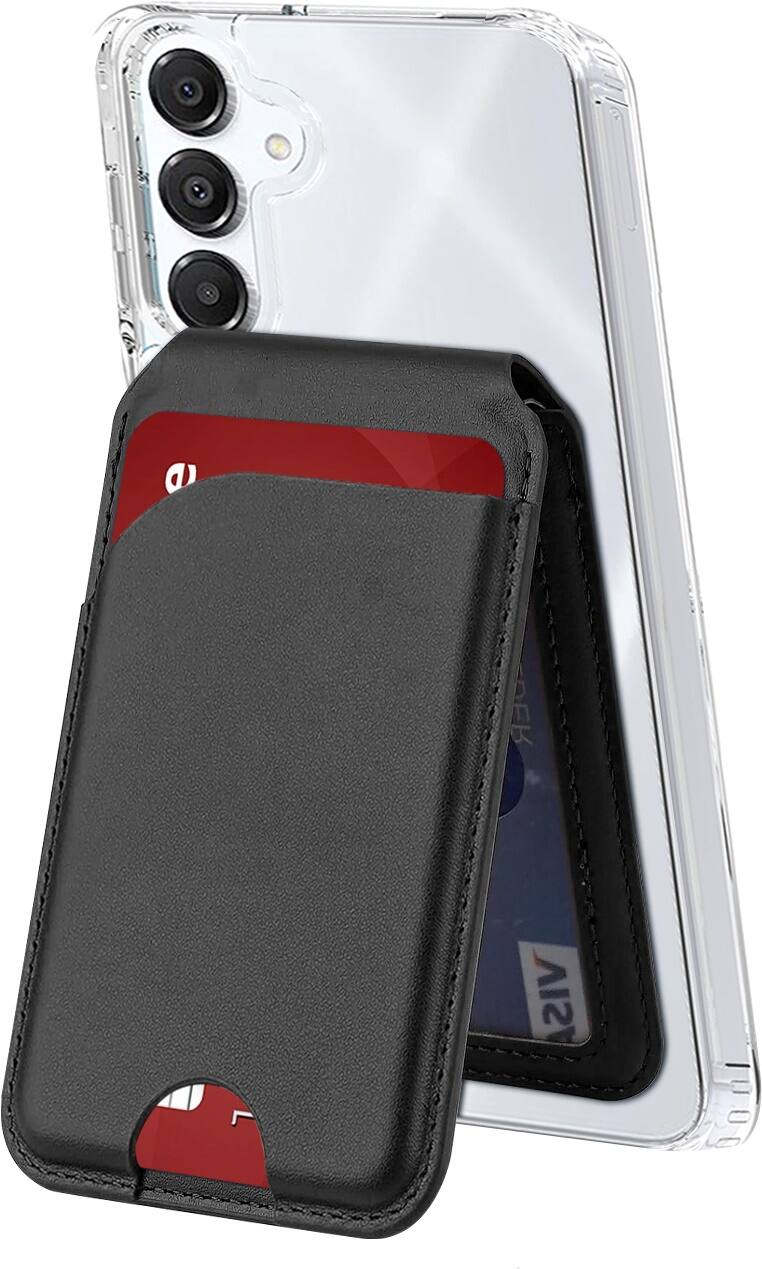 SaharaCase - Venture Series Wallet Case for Samsung Galaxy A16 5G - Clear/Scorpion Black