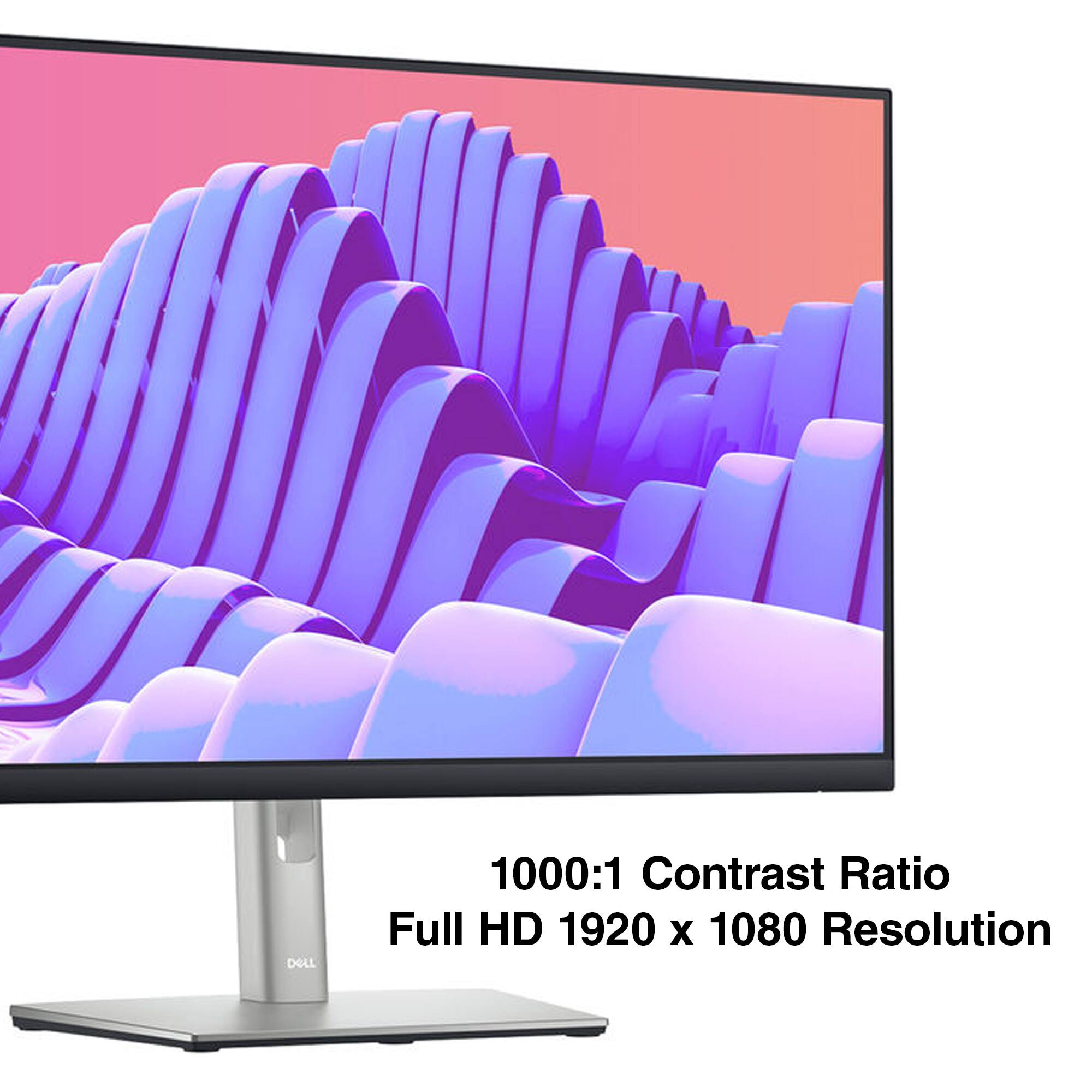 DELL 1000:1 Contrast Ratio Full HD 1920 X 1080 Resolution
