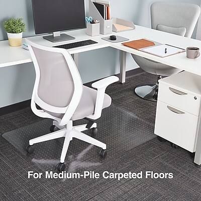 For Medium-Pile Carpeted Floors