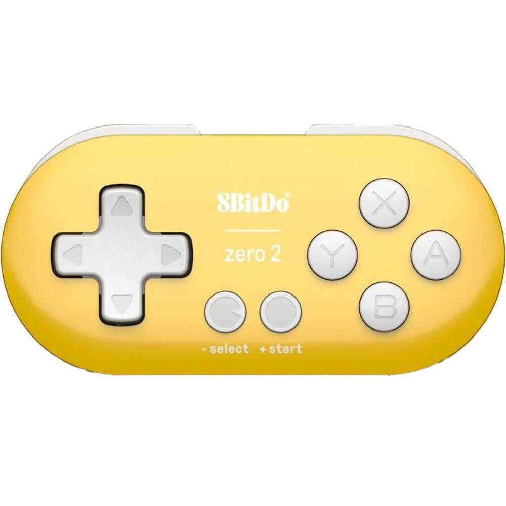 8BitDo Zero 2  
X Y A B  
- select + start
