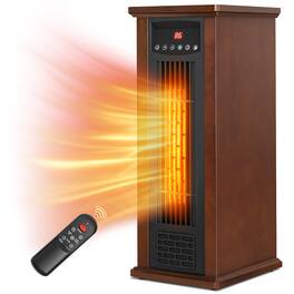 Chery Life - 1500W Electric Space Heater for Large Room 300 Sq.Ft with Remote Control