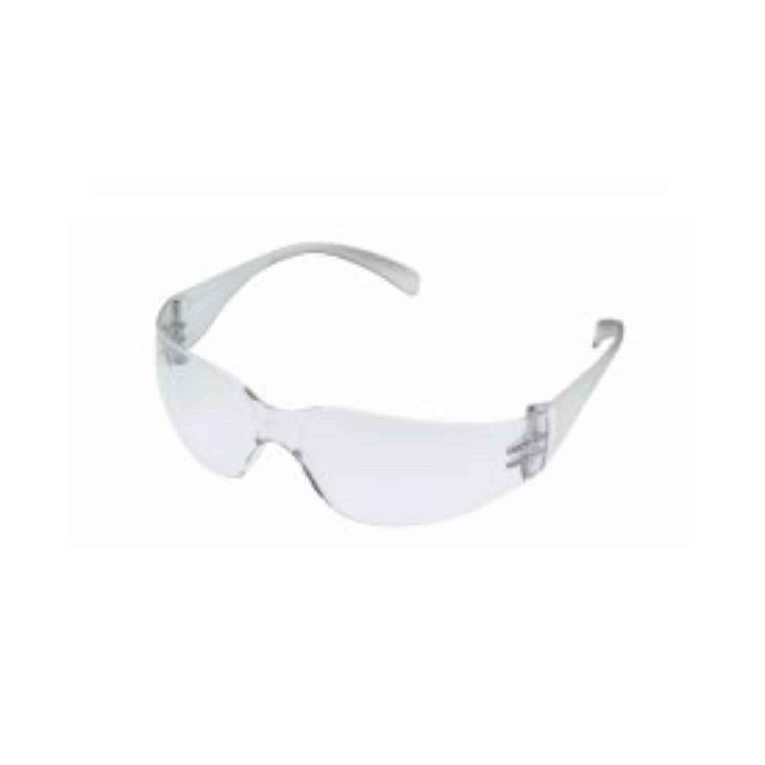 Angle. 3M - 3M Impact-Resistant Safety Glasses Clear Lens Clear Frame 4 pk - Clear.