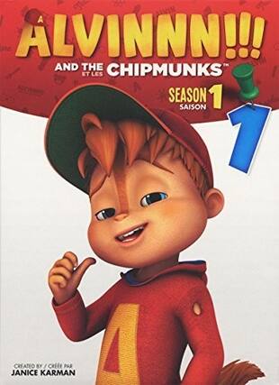 Front. Alvin and the Chipmunks: Season 1 Volume 1 - DVD.