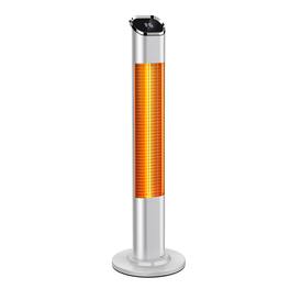 Chery Life - 1500W Infrared Patio Electric Heater with 3s Instant Warm 9 Level Temperature with Gold Tube for Garage Backyard