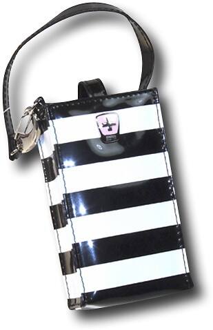 Angle Standard. Swiss Pink - Avalon Case for Most Small Cell Phones - Black/White.