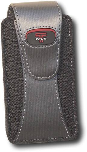 Front Standard. Tumi T-Tech - Pulse Case for Most Small Mobile Phones - Black.