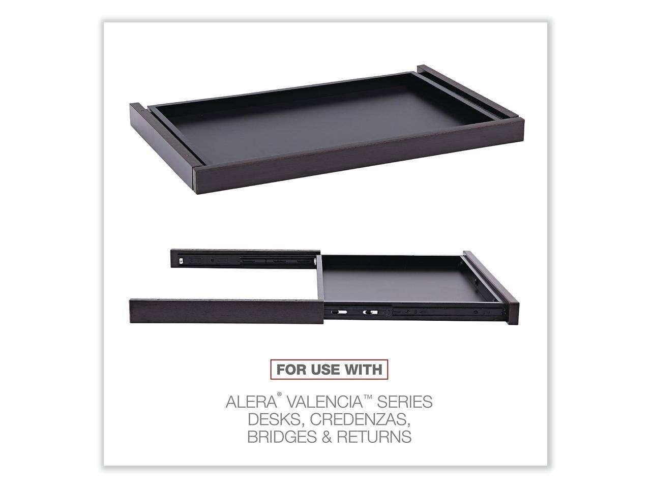 FOR USE WITH ALERA® VALENCIA™ SERIES DESKS, CREDENZAS, BRIDGES & RETURNS
