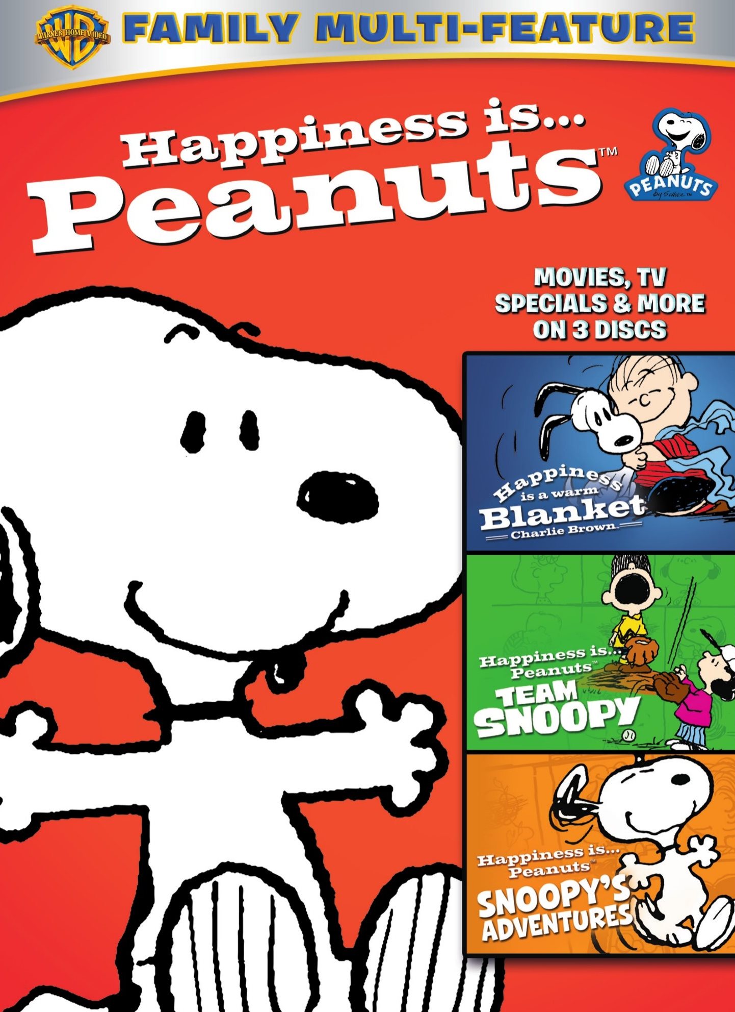 Happiness Is... Peanuts: Movies, TV Specials & More [3 Discs] [2011] - Best  Buy