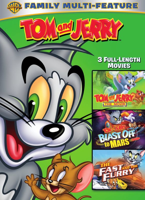  Tom &amp; Jerry Movies 3-Pack [DVD]