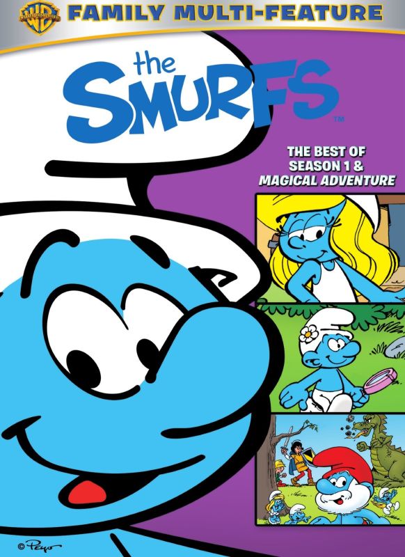  The Smurfs: The Best of Season 1 &amp; Magical Adventure [3 Discs] [DVD]