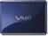 Front Standard. Sony - VAIO Laptop with Intel® Centrino® Processor Technology - Indigo Blue.