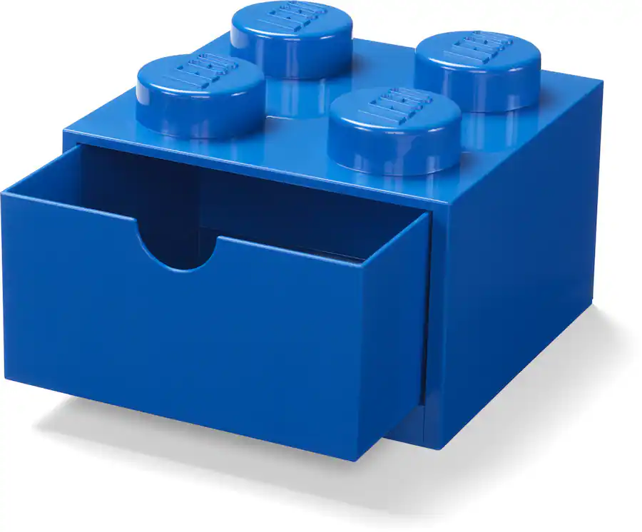Room Copenhagen LEGO Stackable Storage: Desk Drawer with 4 Knobs ...